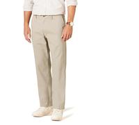 Amazon Essentials Pantalones Informales de Estilo Chino, de Corte Clásico, Resistentes a las Arrugas y sin Pinzas (Disponibles en Tallas Grandes) Hombre, Caqui Beige, 28W / 32L