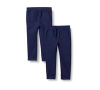 Amazon Essentials Pantalones Jogger de Felpa con Bajos Ajustados de Corte Estándar Niñas, Paquete Multiple