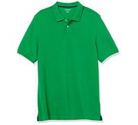 Amazon Essentials Polo de Algodón Piqué de Manga Corta y Corte Estándar (Disponible en Tallas Grandes) Hombre, Verde, S