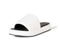 Amazon Essentials Sandalia con Plataforma Plana Mujer, Blanco, 43 EU