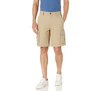Amazon Essentials Shorts Cargo Ligeros y Elásticos de Mezcla de Algodón de 25cm Hombre