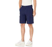 Amazon Essentials Shorts Cargo Ligeros y Elásticos de Mezcla de Algodón de 25cm Hombre