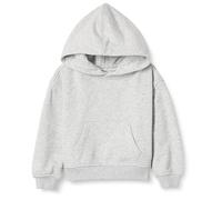 Amazon Essentials Sudadera con Capucha Ancha Unisex Niño, Gris Claro Mezcla, 9 años
