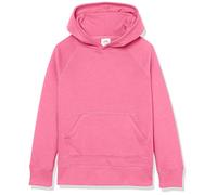 Amazon Essentials Sudadera con Capucha Niña, Rosa Brillante, 8 años