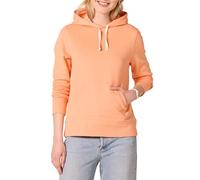 Amazon Essentials Sudadera con Capucha y Corte Regular de Felpa Francesa (Disponible En Tallas Grandes) Mujer, Naranja Rosado, XL