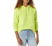 Amazon Essentials Sudadera con Capucha y Corte Regular de Felpa Francesa (Disponible En Tallas Grandes) Mujer, Verde Lima, L