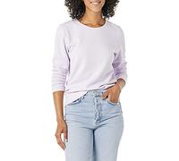 Amazon Essentials Sudadera de vellón de rizo francés con cuello redondo para mujer (disponible en tallas grandes), color lila, talla L