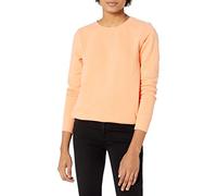 Amazon Essentials Sudadera de vellón de rizo francés con cuello redondo para mujer (disponible en tallas grandes), color naranja melón, talla XL