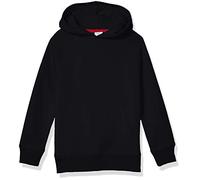 Amazon Essentials Sudaderas de Forro Polar con Capucha Niño, Negro, 6-7 años