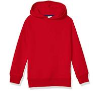 Amazon Essentials Sudaderas de Forro Polar con Capucha Niño, Rojo, 11-12 años