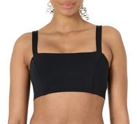 Amazon Essentials Sujetador Deportivo FormFlex, Palabra de Honor, Suave y Ligero, con Tirantes Ajustables Mujer, Negro, S