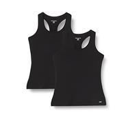 Amazon Essentials Top Deportivo sin Mangas de Secado Rápido, Elástico, Espalda Cruzada y Cuello Redondo Mujer, Paquetes Múltiples