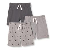 Amazon Essentials Unisex bebé Pantalones Cortos de algodón sin Cordones - Colores interrumpidos