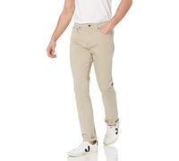 Amazon Essentials Vaqueros Ajustados Hombre, Marrón Caqui Claro, 33W / 34L