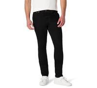 Amazon Essentials Vaqueros de Corte Ceñido y Elasticidad Media Hombre, Negro, 33W / 34L