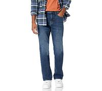 Amazon Essentials Vaqueros Elásticos de Corte Ajustado Tipo Bootcut - colores interrumpidos Hombre