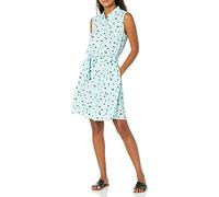 Amazon Essentials Vestido Camisero Tejido sin Mangas para Mujer, Color Azul Aguamarina, Talla L