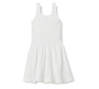 Amazon Essentials Vestido Deportivo Formflex con Pantalones Cortos incorporados Niña, Blanco, 6-7 años