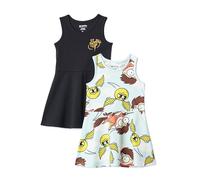 Amazon Essentials Vestidos de Punto sin Mangas Niña, Pack de 2, Harry Potter, 6-7 años