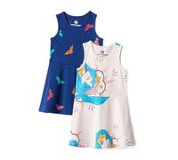 Amazon Essentials Vestidos de Punto sin Mangas Niña, Pack de 2, Wonder Woman, 11-12 años