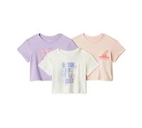 Amazon Essentials WB - Conjunto de Camisetas para niños, Paquete de 3 Unidades, Superman Krypton XL, Looney Tunes Lola, 4T