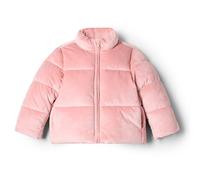 Amazon Essentials x Sofia Grainge Chaqueta Acolchada de Terciopelo Bebé Niña, Rosa Magenta, 12 Meses