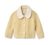 Amazon Essentials x Sofia Grainge Chaqueta de Punto con Cuello Peter Pan Unisex Bebés, Amarillo Mantequilla, 24 Meses