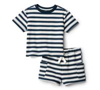 Amazon Essentials x Sofia Grainge Conjunto con Camiseta y Pantalones Cortos Niños, Paquetes Múltiples