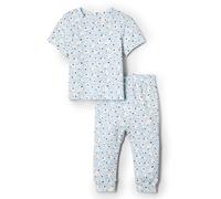 Amazon Essentials x Sofia Grainge Conjunto de Camisa y Pantalones de Manga Corta de Punto de Algodón Bebé-Niños