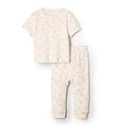 Amazon Essentials x Sofia Grainge Conjunto de Camiseta y Pantalón Unisex Bebés, Marfil Conejitos, 24 Meses