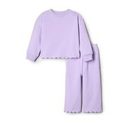 Amazon Essentials x Sofia Grainge - Conjunto de pantalón y Camiseta de Rizo francés para niña pequeña, Color Lila, Talla 2T