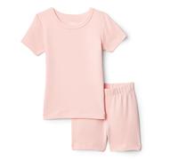 Amazon Essentials x Sofia Grainge Conjunto de Pijama de Manga Corta Mommy and Me Bebé-Niñas, Rosa Claro, 3-6 Meses
