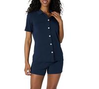 Amazon Essentials x Sofia Grainge Conjunto de Pijama de Manga Corta Mommy and Me Mujer, Azul Marino, M