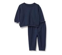 Amazon Essentials x Sofia Grainge Conjunto de Sudadera y Pantalón Unisex Bebés, Azul Marino, 3-6 meses