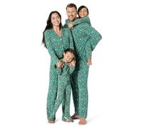 Amazon Essentials x Sofia Grainge Conjuntos de Pijama Familiares para Navidad a Juego Hombre, Verde Salvia Oscuro Holiday, M