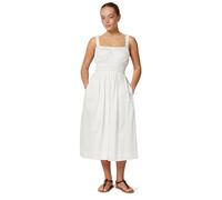 Amazon Essentials x Sofia Grainge Mamá y Yo Vestidos de Satén de Algodón Mujer, Blanco, M