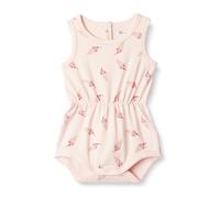 Amazon Essentials x Sofia Grainge Pelele Corto Ligero de Felpa Francesa sin Mangas Bebé-Niñas, Helado rosa claro, 6-9 meses