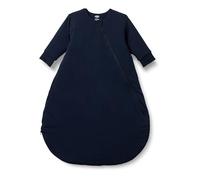 Amazon Essentials x Sofia Grainge Saco de Dormir de Algodón de Manga Larga, Manta para Llevar de 2,5TOG Unisex Bebés, Azul Marino, 6-12 meses