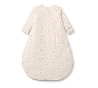 Amazon Essentials x Sofia Grainge Sacos de Dormir de Algodón de Manga Larga, Manta para Llevar de 2,5TOG Unisex bebé, Unisex, Color Marfil con múltiples Corazones, 18-24 Meses