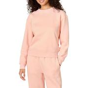 Amazon Essentials x Sofia Grainge Sudadera Boxy con Cuello Redondo y Hombros Descubiertos Mujer, Rosa, XL