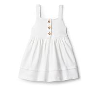 Amazon Essentials x Sofia Grainge Vestido casual de Punto Niña, Blanco, 2 años