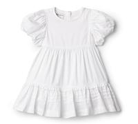 Amazon Essentials x Sofia Grainge Vestido con Mangas abullonadas Bebé Niña, Blanco, 24 Meses