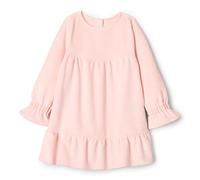 Amazon Essentials x Sofia Grainge Vestido de Pana de Manga Larga para niña pequeña, Rosa Claro, 4T