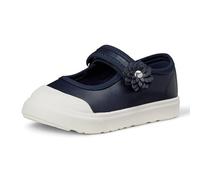 Amazon Essentials Zapatillas Mary Jane con Apliques Florales Niñas, Azul Marino, 22 EU