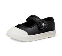 Amazon Essentials Zapatillas Mary Jane con Apliques Florales Niñas, Negro, 22 EU