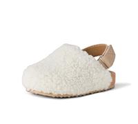 Amazon Essentials Zuecos Confortables Unisex Niño, Natural Sherpa, 36 EU