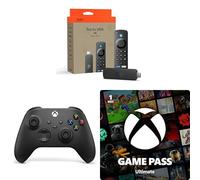Amazon Fire TV Stick 4K + Mando Xbox Carbon Black + 1 mes de Game Pass Ultimate