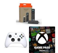 Amazon Fire TV Stick 4K Max + Mando Xbox Robot White + 1 mes de Game Pass Ultimate