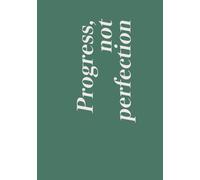 Amazon KDP notebook: Progress, not perfection