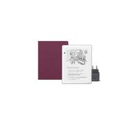 Amazon Kindle Scribe 32 GB (Graphite) + Lápiz Prémium + Funda Con Tapa | Piel Prémium (Garnet) + USB-C Chargeur